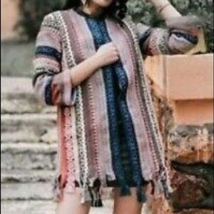 🛑 SOLD 🛑 Zara Embroidered Ethnic Kimono Jacket